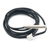 Ntc 10K 1% 3950 Thermistor Temperature Sensor Waterproof Probe Cable For Arduino W1209 W1401 30Cm 50Cm 1M 2M 3M 5M