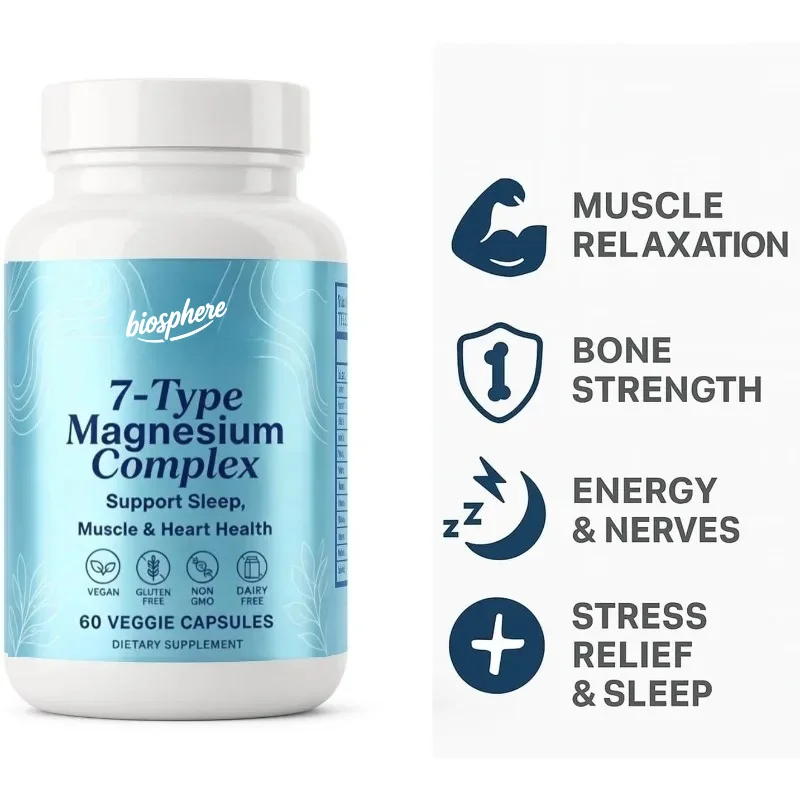 7-type magnesium complex capsules containing vitamin B6