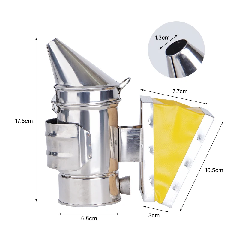 Bee Smoke Sprayer Beekeeping Smoker Stainless Steel High Qualituy BeeHive Equipment Beekeeper Smoked Tools High Quality Sprayer