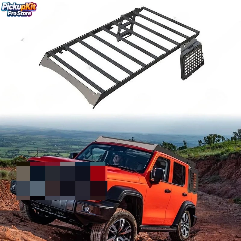 

Heavy - Duty Multi - Functional Expansion Platform Roof Cargo Basket Rack for 300 4x4 Off - Road