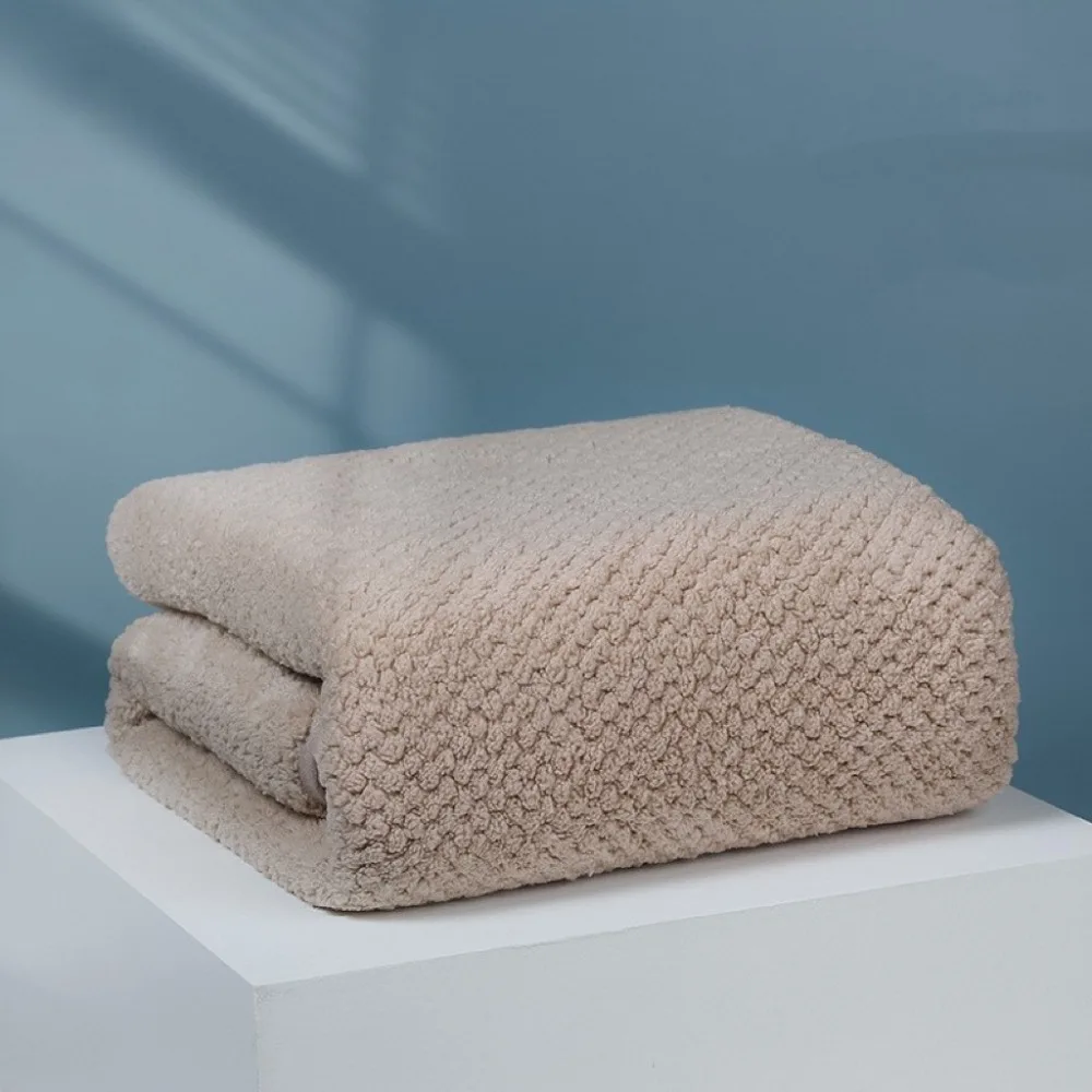 2026 New Arrival Large Shower Towel Pineapple Grid Thick Absorbent Quick Dry for Home Pool