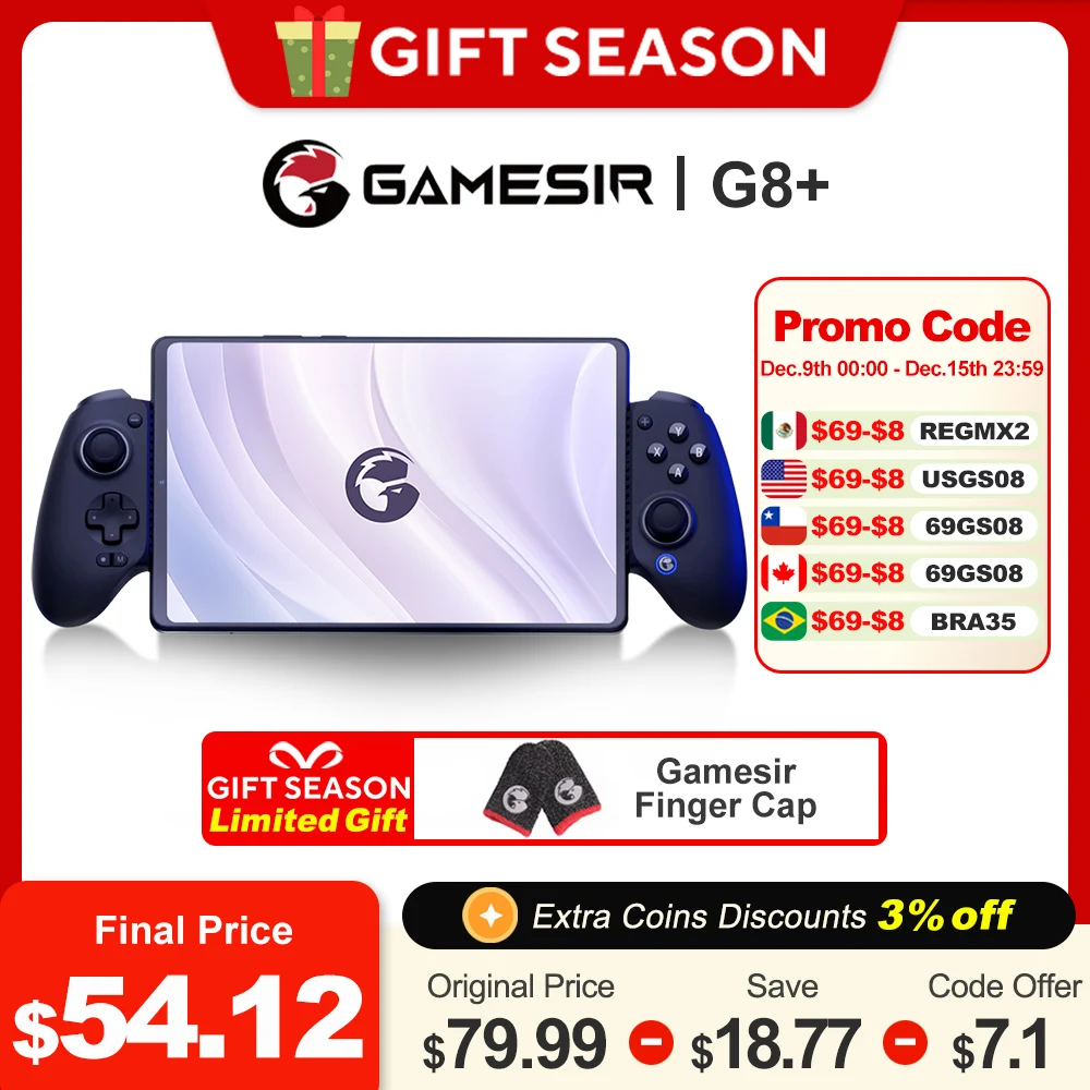 Gamesir G8 Galileo+ Plus Controller Mobiler PC Android iOS Nintendo Switch Bluetooth Wireless Controller Gamepad Console Grade