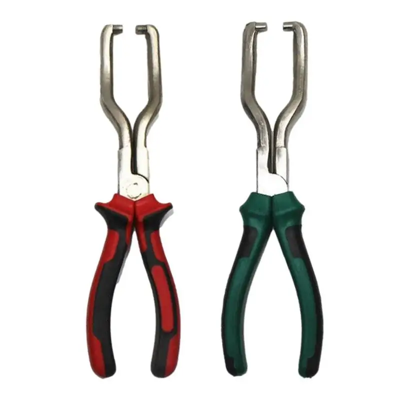 

Automobile Tubing Oil Pipe Separation Clamp Hose Tube Buckle Removal Car Pipe Tool Angled Automobile Hose Remover Pliers