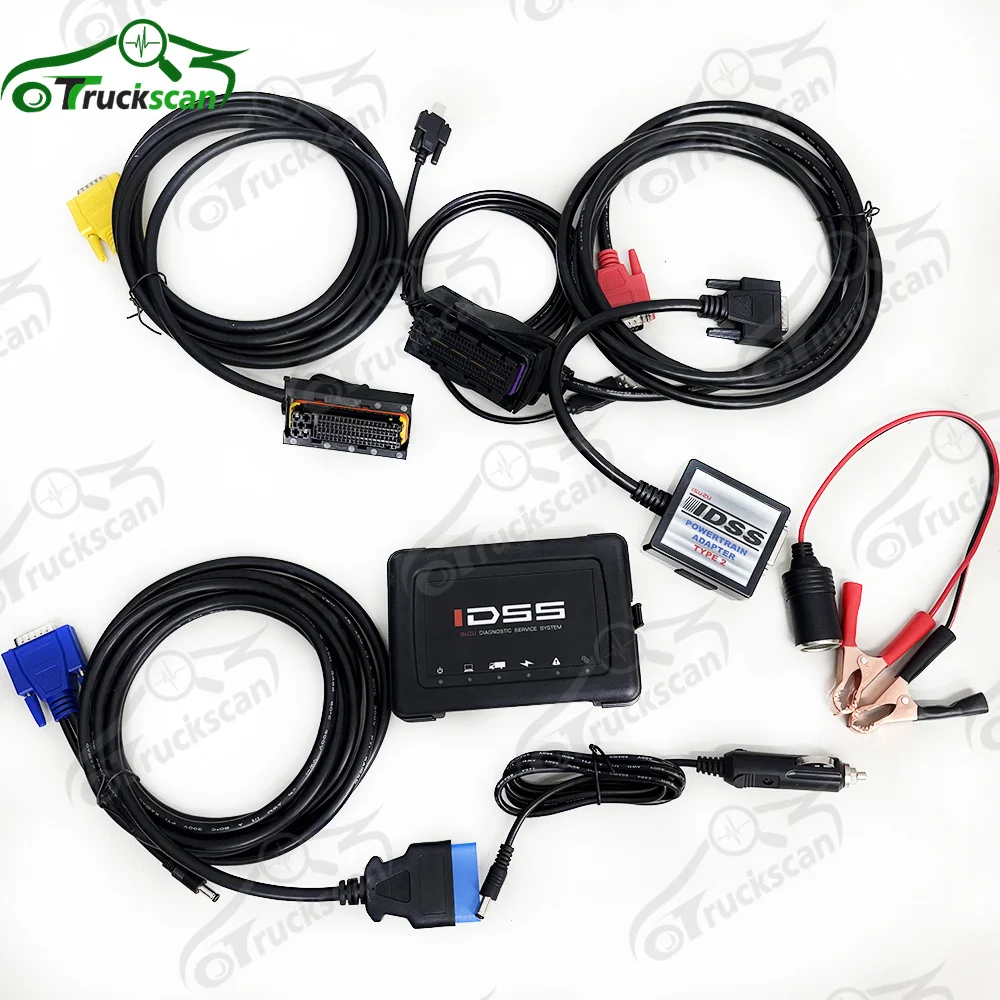 2025 Original Tool for Isuzu Diagnostic Service System 4HK1 EURO6 G-IDSS E-IDSS Excavator Truck USB CAN Scanner Kit