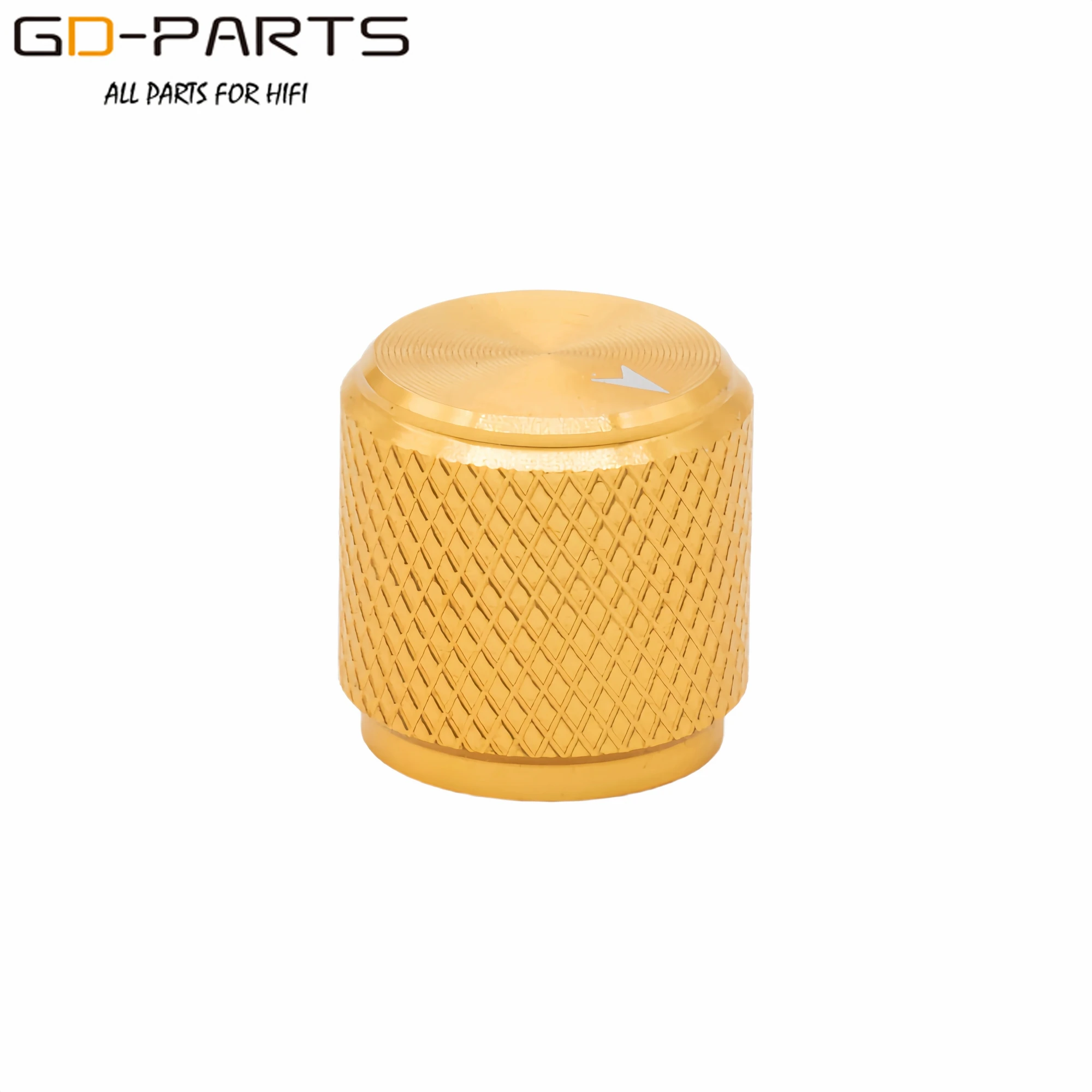 1PC 13x13mm Mini Solid Full Aluminum knob Button for Guitar AMP Effect Pedal Cabinet 6mm Shaft Hole Silver Black Gold