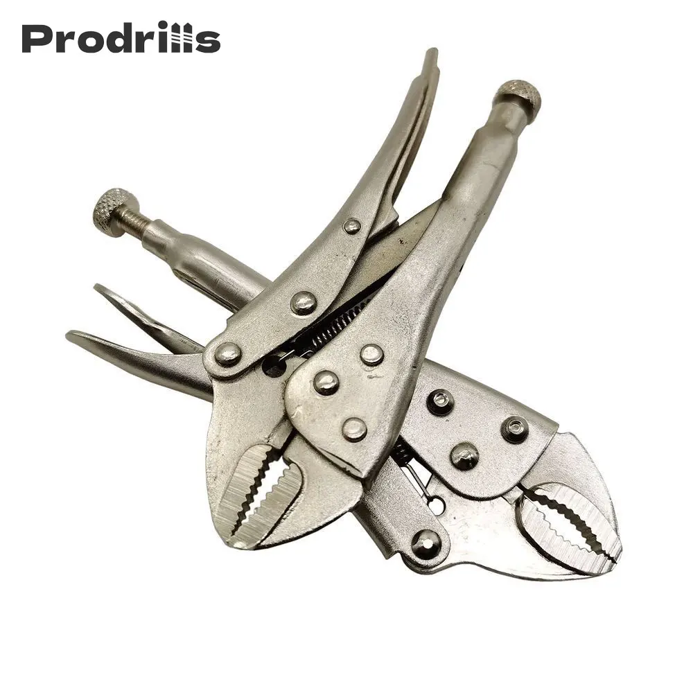 

5 inch Pro Straight Jaw Lock Locking Mole Plier Vise Vice Grips Pliers Welding Tool for Woodworking / Random Style