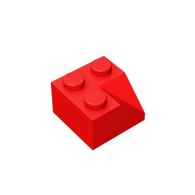 [46Pcs]【50G】 3046 2x2 45° sloping concave angle brick,standard size blocks, rare multi-colored blocks, DIY MOC creation parts.