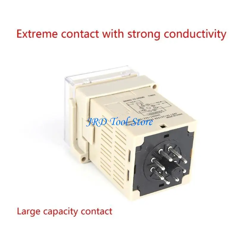 A2UD DH48S-2Z Digital Display Time DH48S-2Z Cycle Timer Control and Delay Device With Base DH48S-2Z