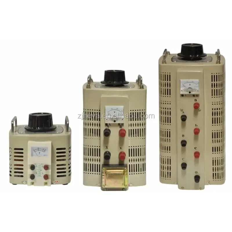 Sale Power Supply Single Phase Contact Manual Voltage Protector TDGC2 10KVA 15KVA 20KVA 30KVA Voltage Regulators Variac Tran