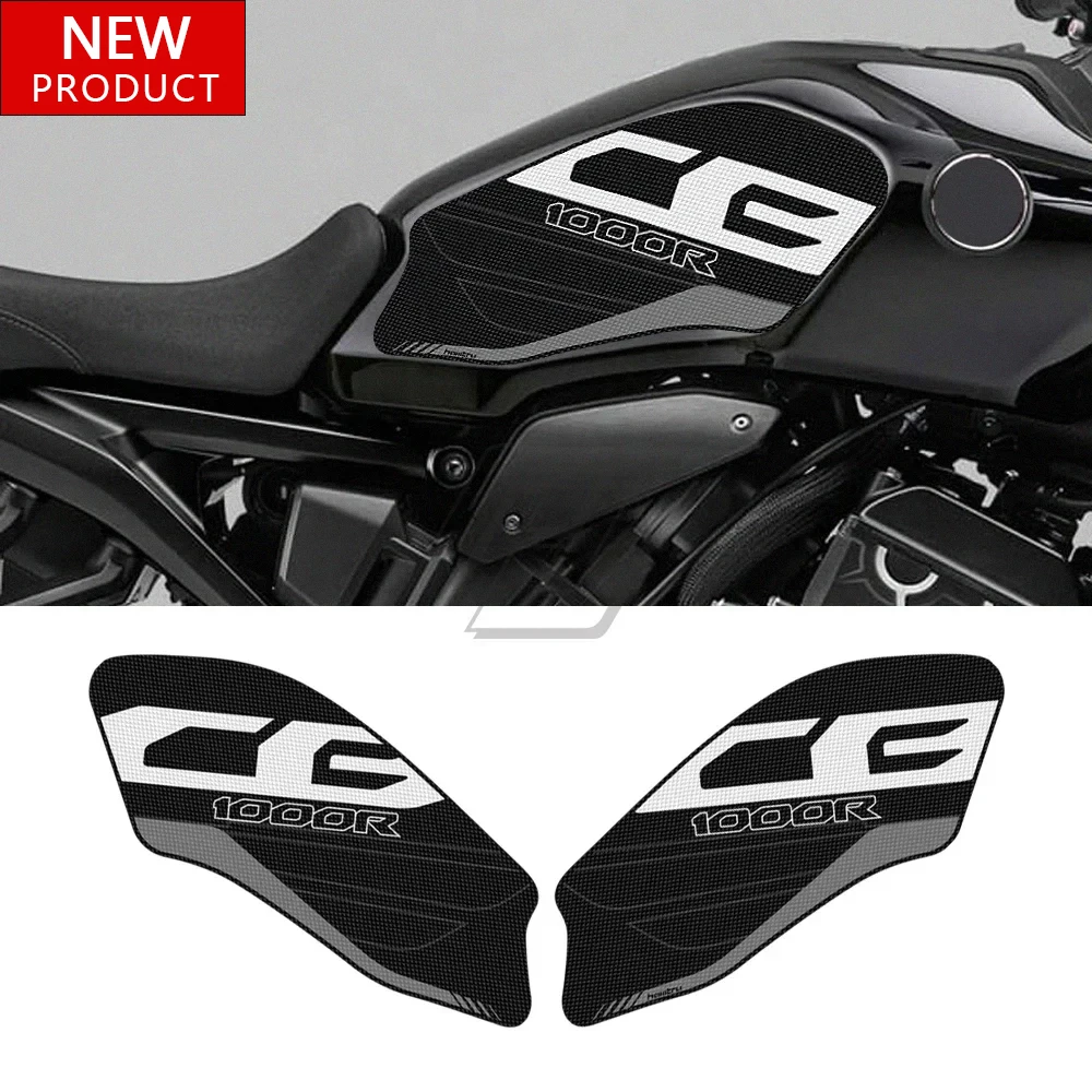 

For Honda CB1000R 2021-2022 motorcycle modification side tank side panel anti slip knee grip pad sticker kit