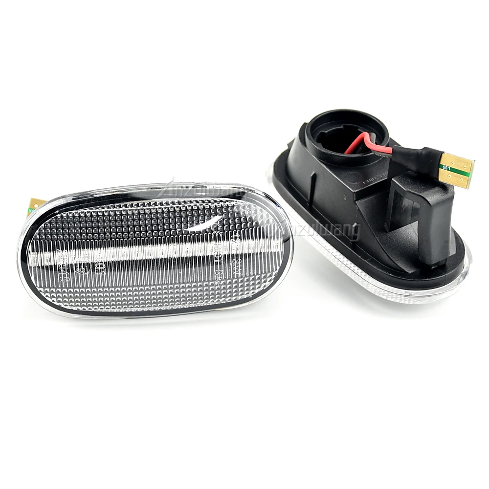 Plug&Play High quality For Mitsubishi Legnum Pajero MirageDynamic LED Indicator Side Marker Turn Signal Light