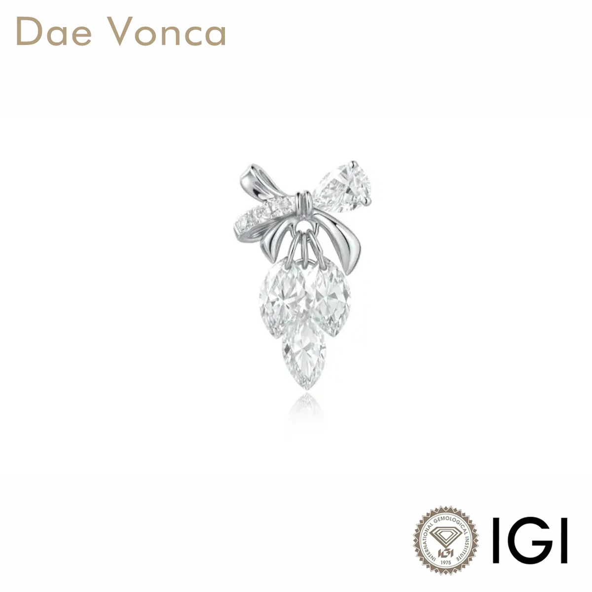 9K/14K/18K Solid Gold Lab Created Diamond Single Earring Various Cut Lab Diamond Floating Single Earring Fine Jewelry For Women