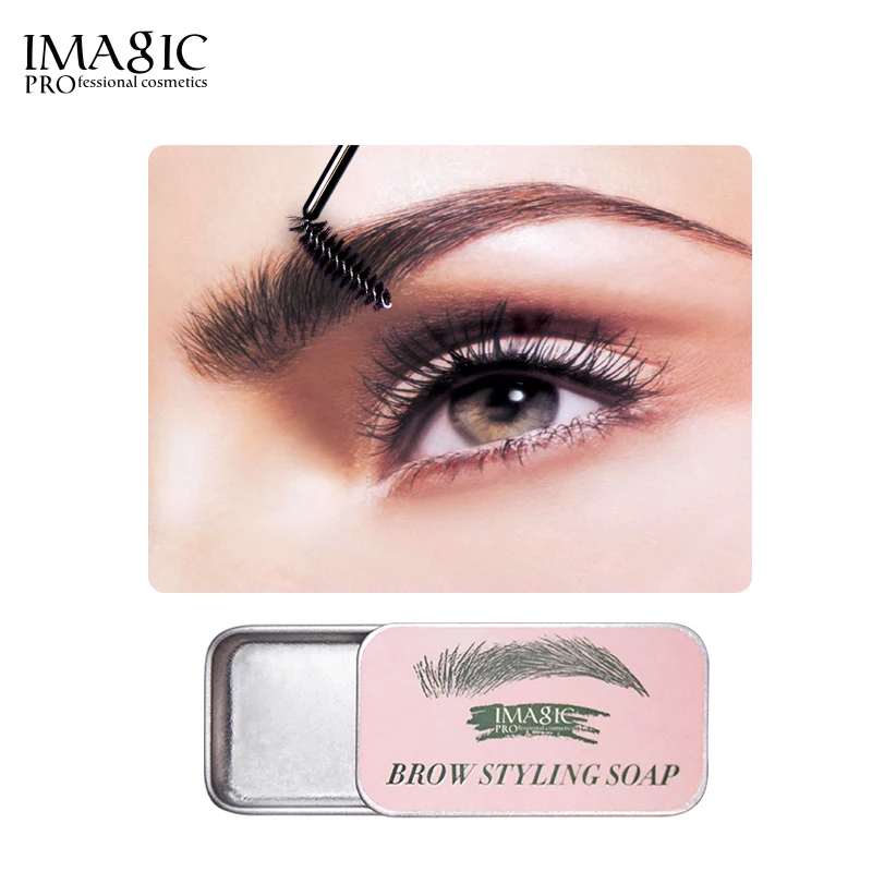 2/5PCS Eyebrow Gel Brows Wax Waterproof Long-Lasting 3D Feathery Wild Brow Styling Soap For Women's Natural Eyebrow Styling