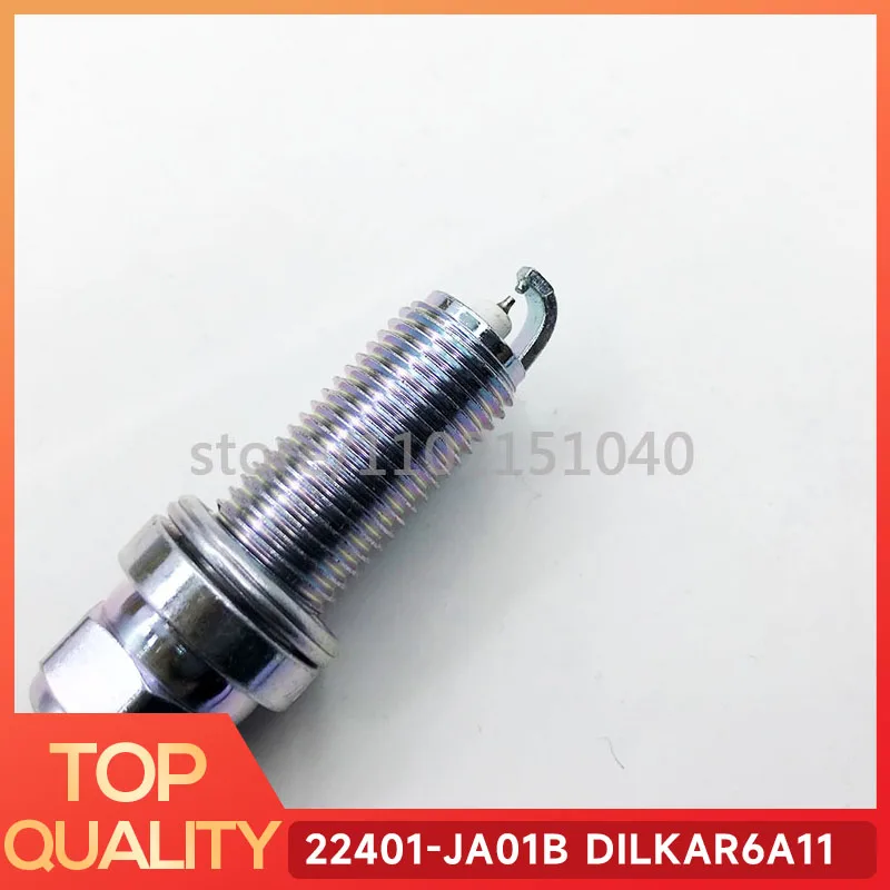 4PCS DILKAR6A-11 22401-JA01B Iridium Spark Plug For Nissan X-Trail Sentra Rogue Altima Teana Sentra 2.5 22401JA01B DILKAR6A11