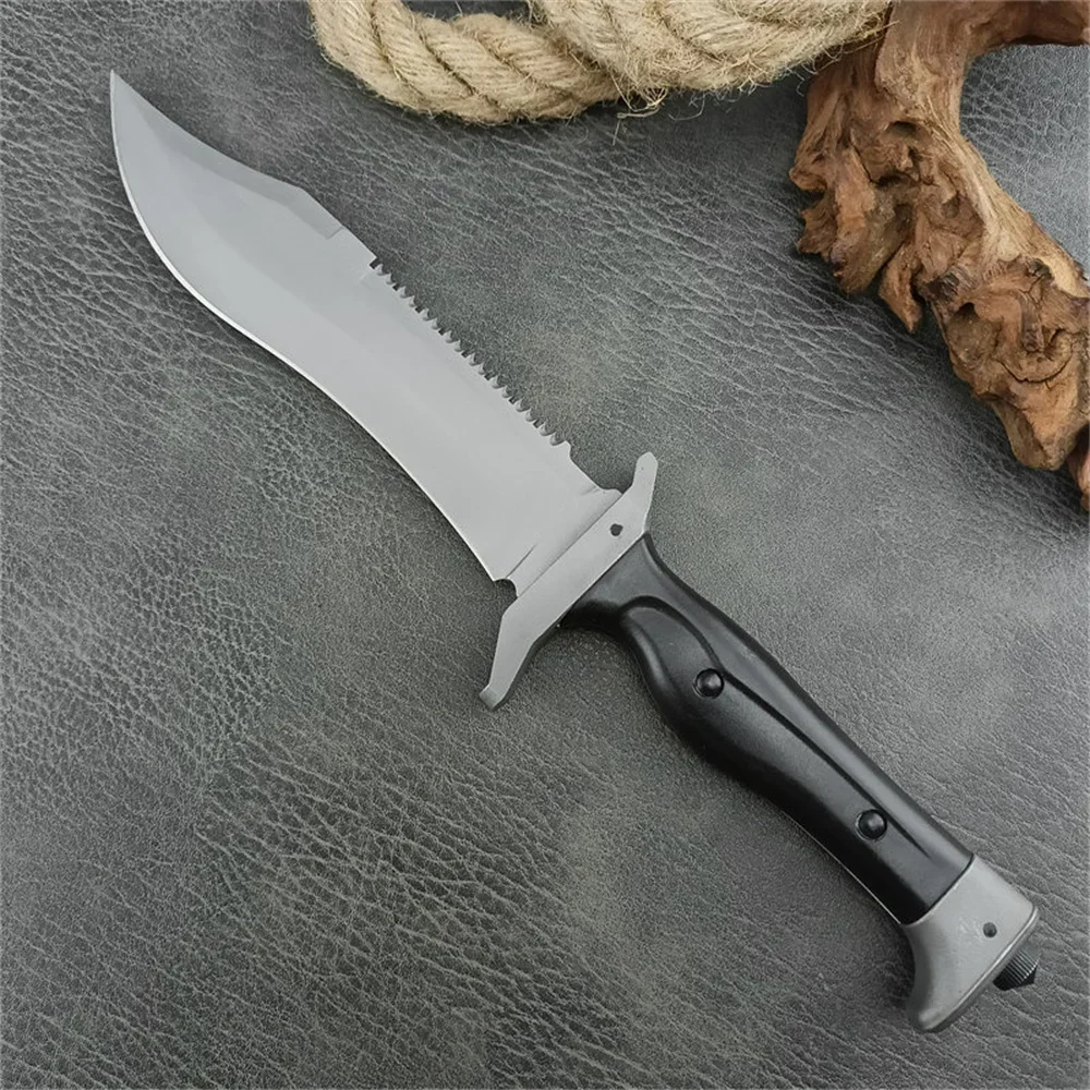 

Outdoor Fixed Blade Knife with Sheath 5Cr13Mov Blade ABS Handle EDC Self-Defense Tool Survival Hiking Hunting Knives Gift