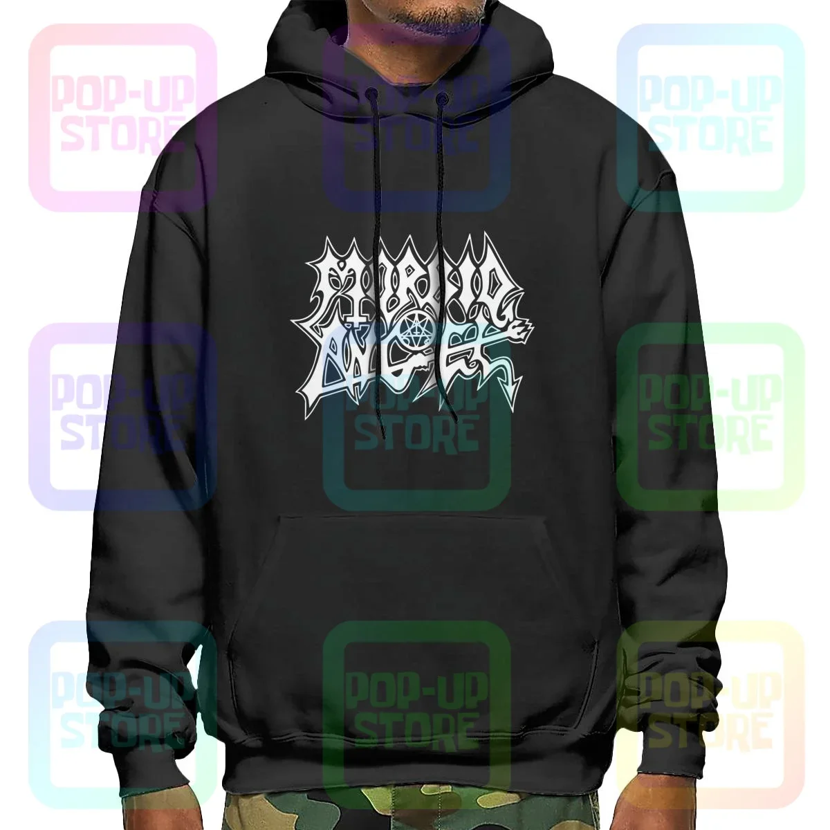 Morbide Angel Death Metal Logo Hoodie Sweatshirts Hoodies Top Dagelijkse Populaire Streetwear