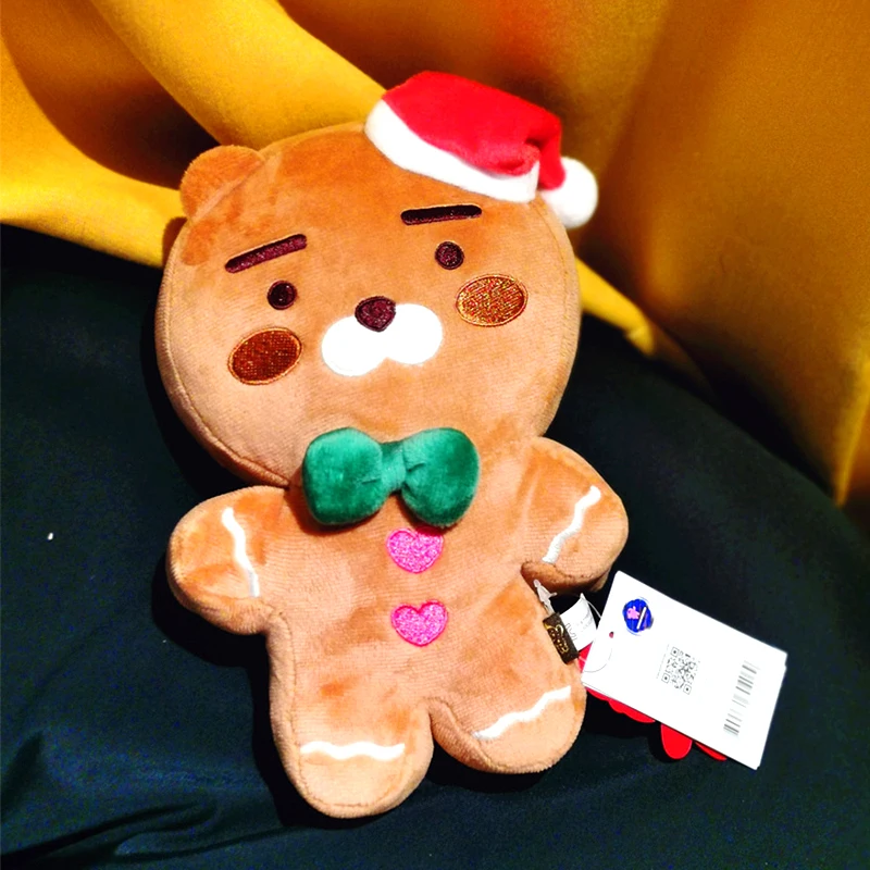 20/50 cm Leuke Kerst Gingerbread Man RYAN Gevulde pop Mooie Leeuw Knuffel Kawaii Koreaanse serie Kerstcadeau voor Vriendin