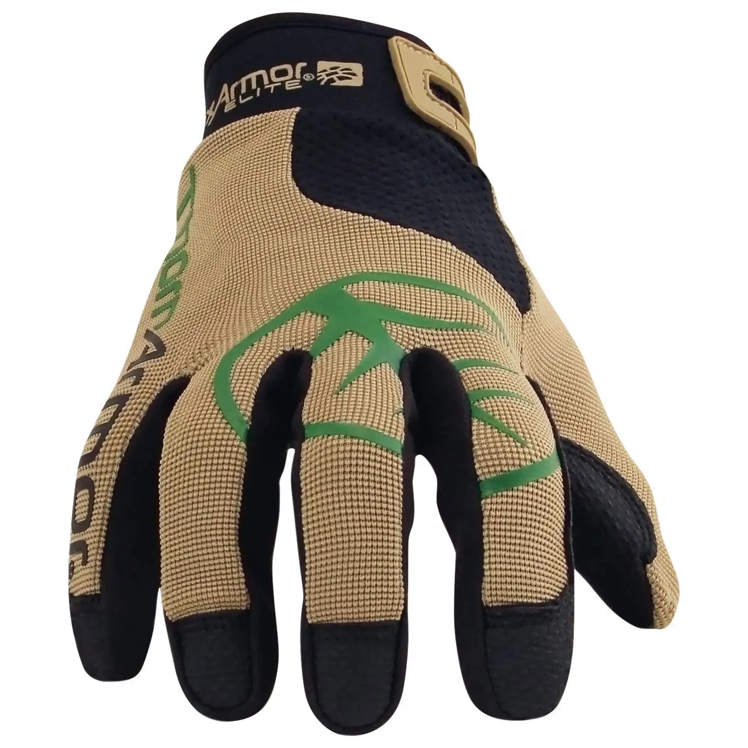 ThornArmor 3092 Heavy Duty Outdoor Landscaping Work Gloves with Puncture Protection, Large