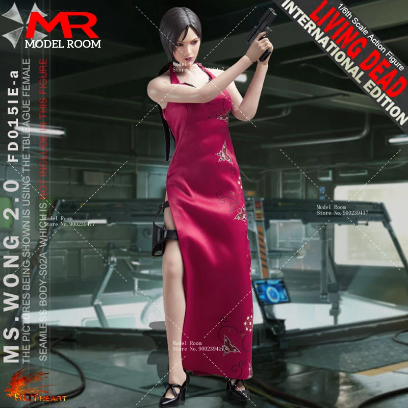 2024 Q4 Hot Heart FD015IE 1/6 Scale Ada Wong 2.0 Action Figure 12\'\' Female Solider Figurine Model Full Set Collectible Toy