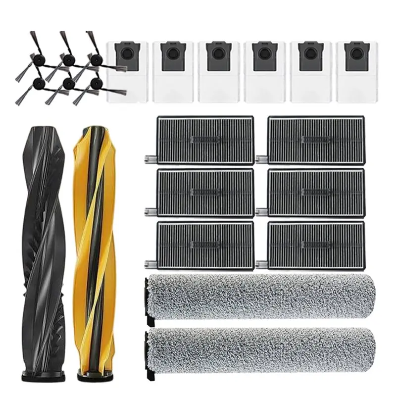 

AC93-For Dreame Aqua10 Ultra Roller For Aqua10 Ultra Roller Complete For Dreame Aqua10 Roller Main Brush Hepa Filter Dust Bag