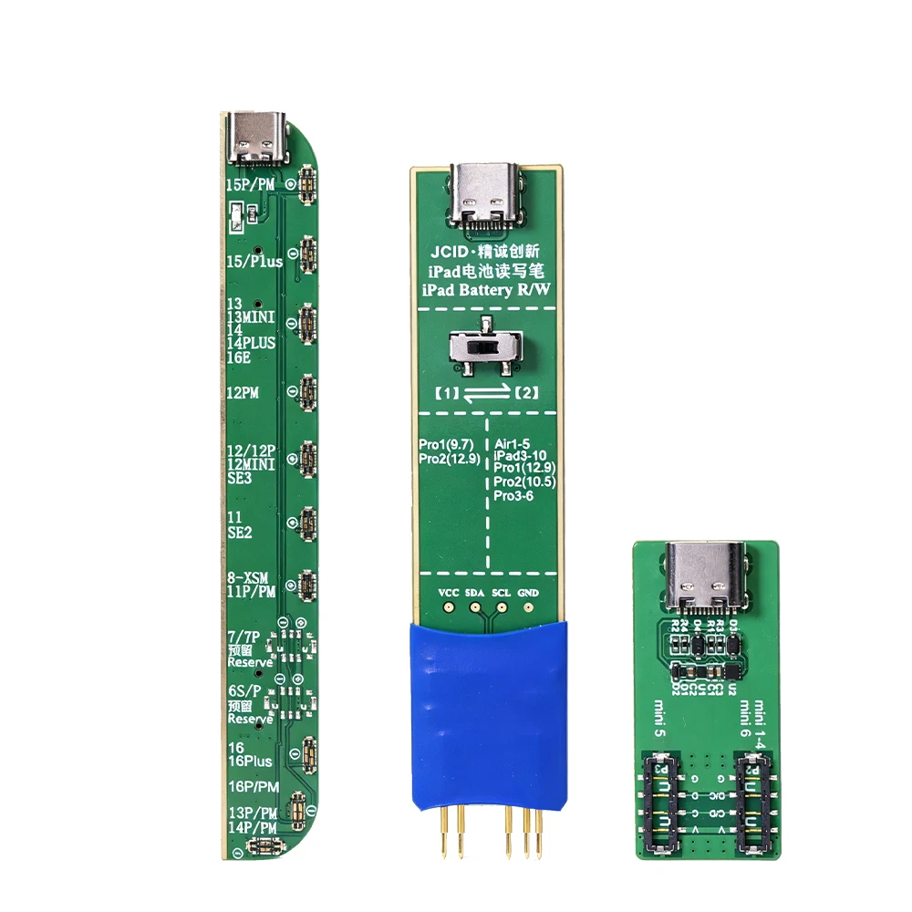 JC V1SE V1S Pro Battery Read and Write Battery Health Repair Board for iPad Pro 3-6 iPad Mini 5/6  iPhone 8-16PM Battery Repair - view 6