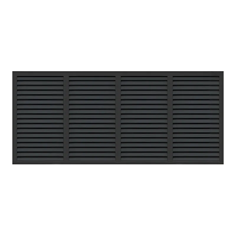 

Electric sliding door entry aluminum alloy villa courtyard louver outdoor rural self-built house aluminum art