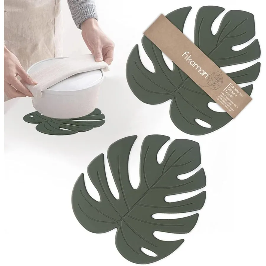 

Силиконовые подставки для горячей посуды, набор из 2-х предметов, термостойкий пищевой силиконовый коврик, кухонный коврик, держатели для кастрюль для кухни