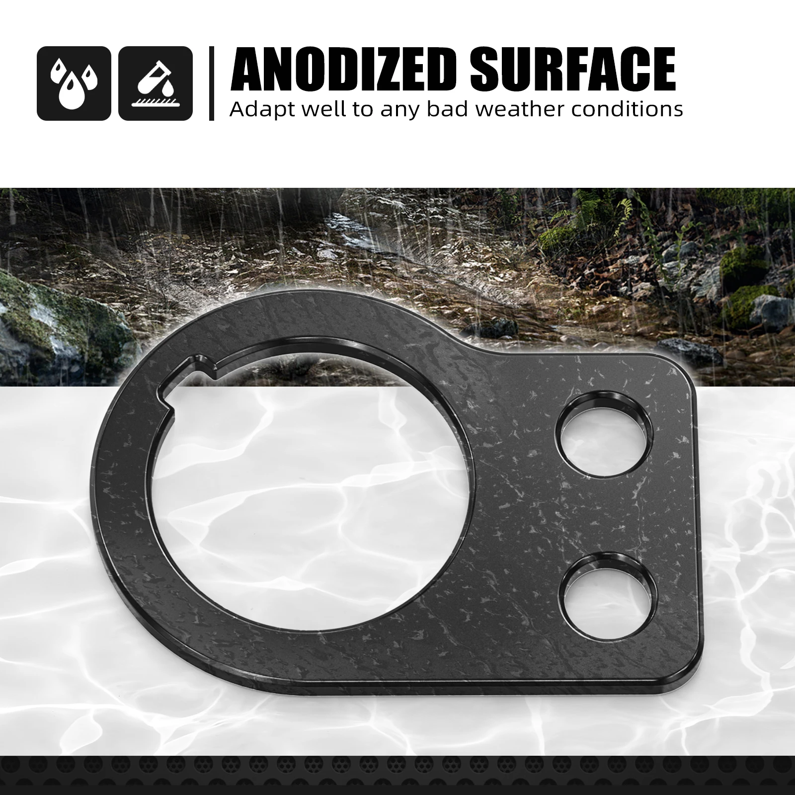 NICECNC 스즈키 2005-2024 DRZ400SM DR-Z 400 SM 오토바이 점화 키 스위치 이동 브래킷 알루미늄 2023 2022 2021 2020