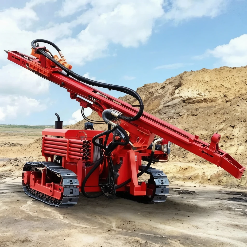 

Hot Product Mining Drilling Rig Machine Hydraulic Rotary Blast Hole 50m Deep Crawler DTH Drill Rig Mining Hard Rock Drilling