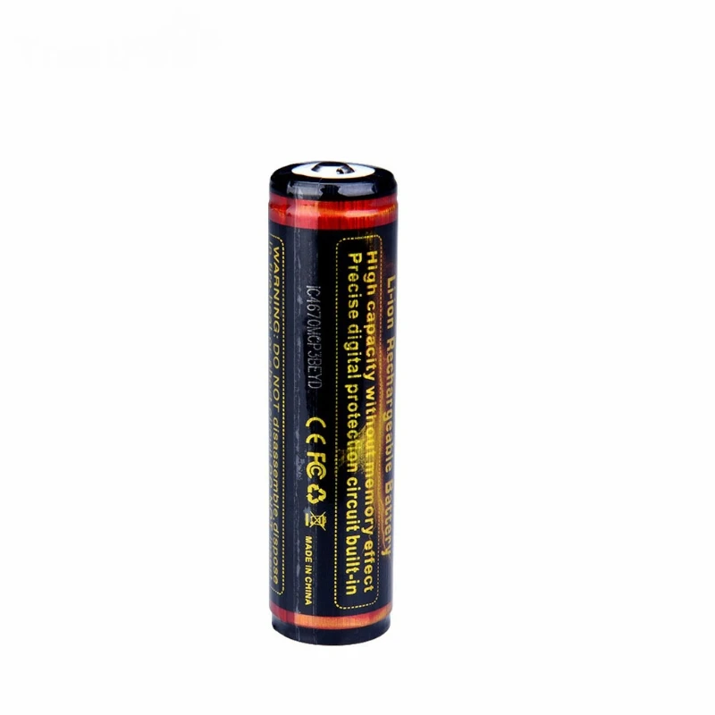 J6PA 18650 Battery 3.7v 3400mAh Rechargeable Lithium Batteries Cells Protecte