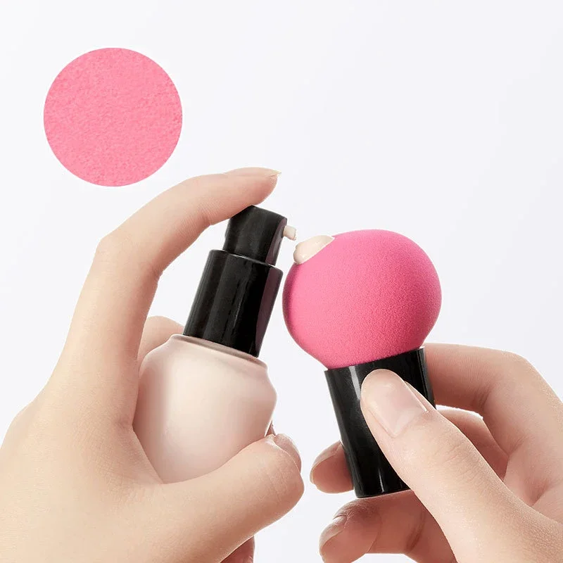 6pc colorido maquiagem esponja mistura cosméticos puff fundação maquiagem rosto ferramentas de beleza uso molhado e seco instrumentos de maquillaje