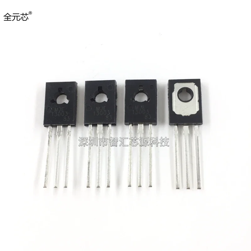 10PCS/LOT MJE13003 TO-126 NPN High back pressure high-power transistor