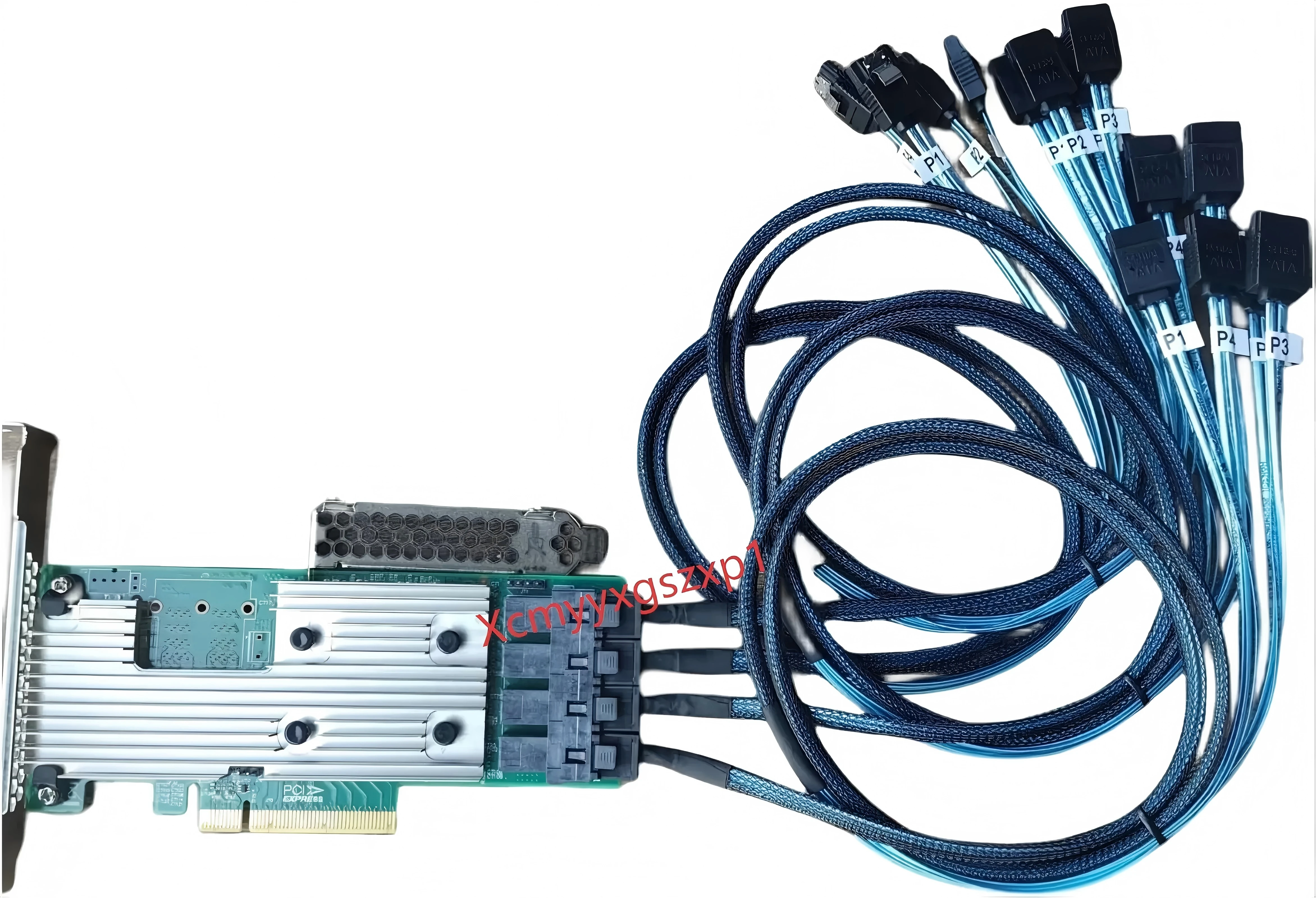 Broadcom LSI 9305-16i SATA / SAS HBA Controller 12Gb PCIe x8 IT-Mode + 4* SFF-8643 SATA