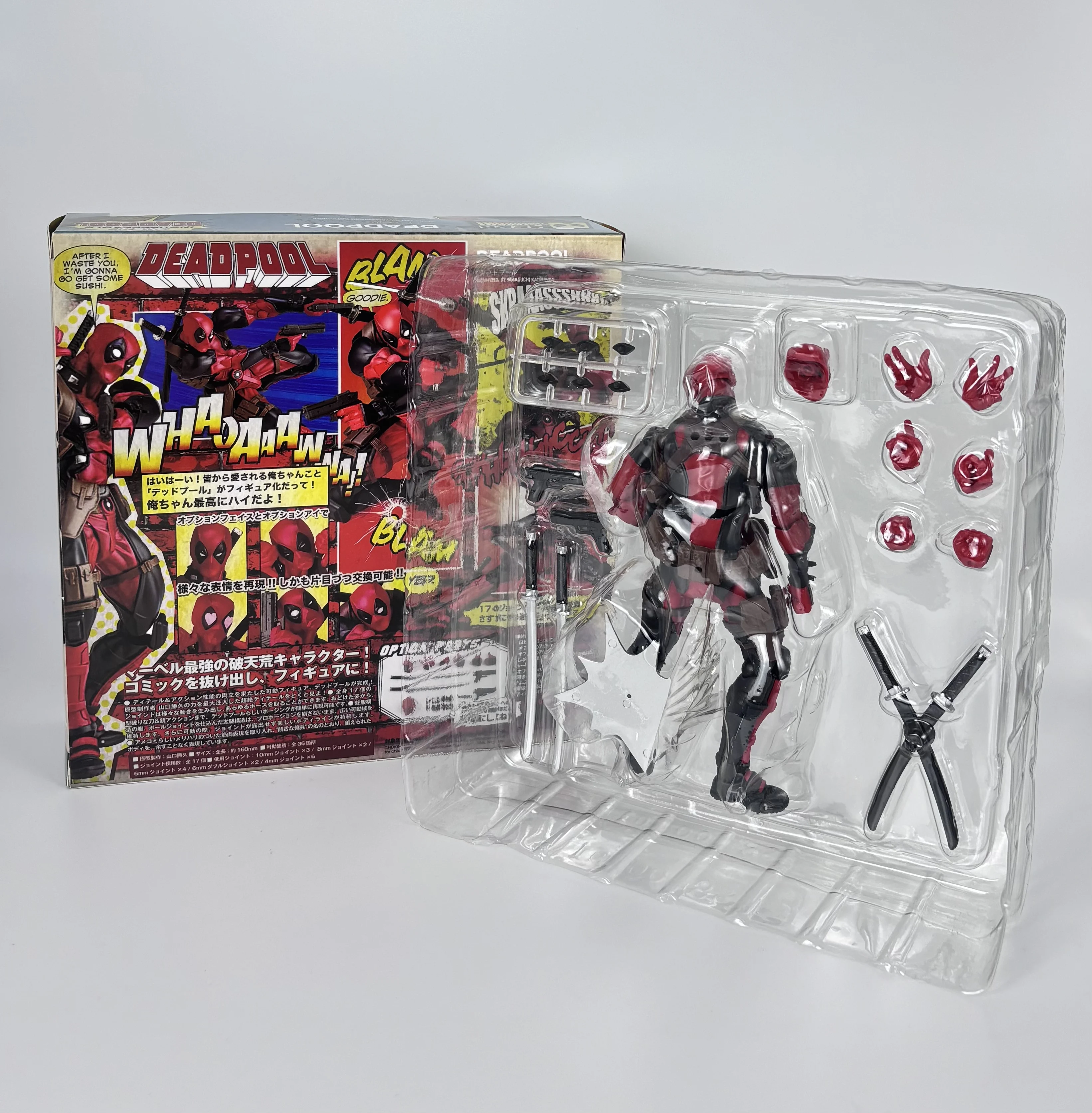 Deadpool Action Figure Model, Werewolf Spider-Man, Venom Toy, Desktop Ornament, Gift for Boys image 2