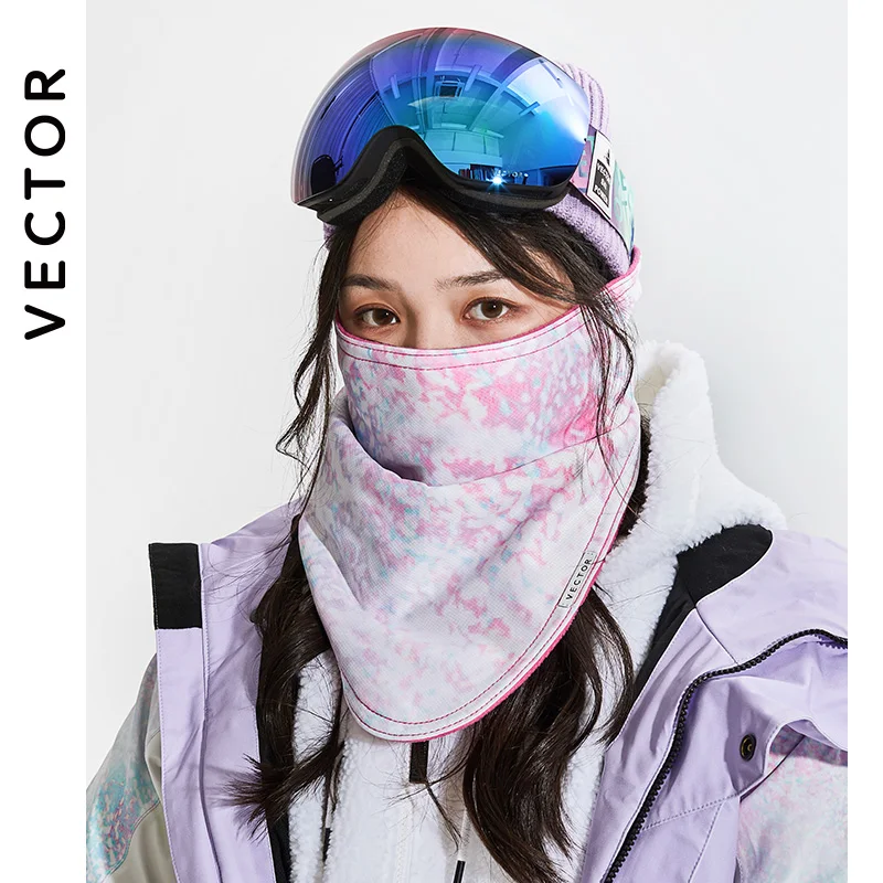 VECTOR – masque de Ski chaud unisexe, masque de cyclisme, Snowboard, Sport de plein air, écharpe triangulaire, dessins animés, coupe-vent, hiver 2020