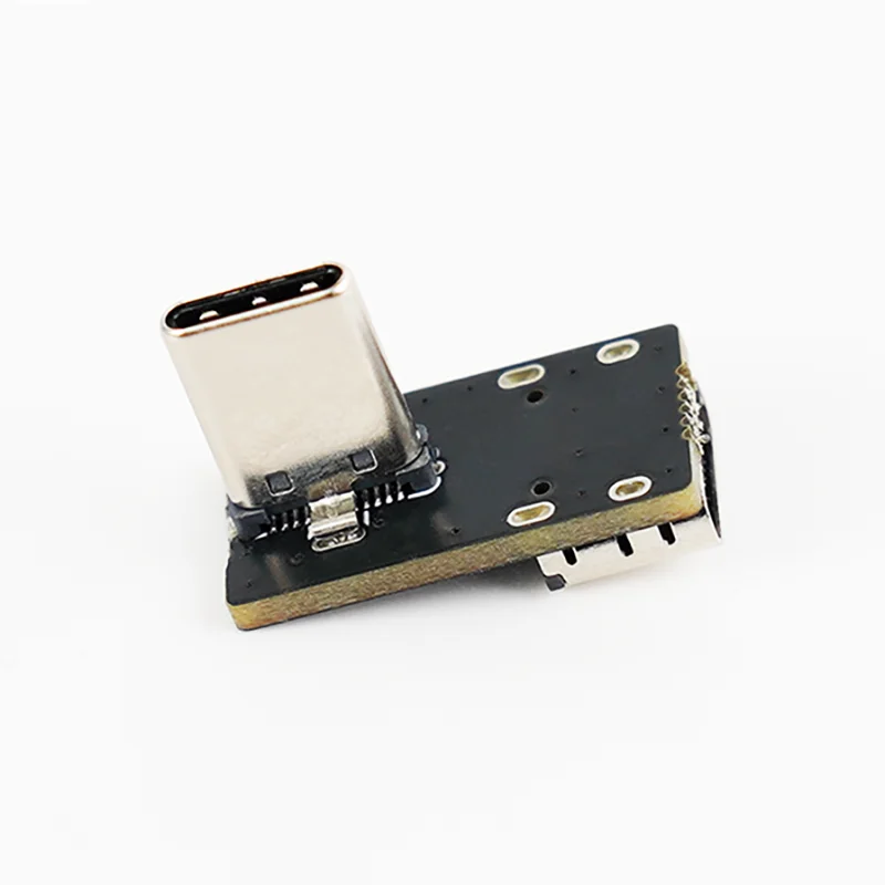 90 Degree Type-C Adapter Board USB C Elbow Connector Extender Right Angle L Shaped For FPV Flight Controller Debugging Accessory