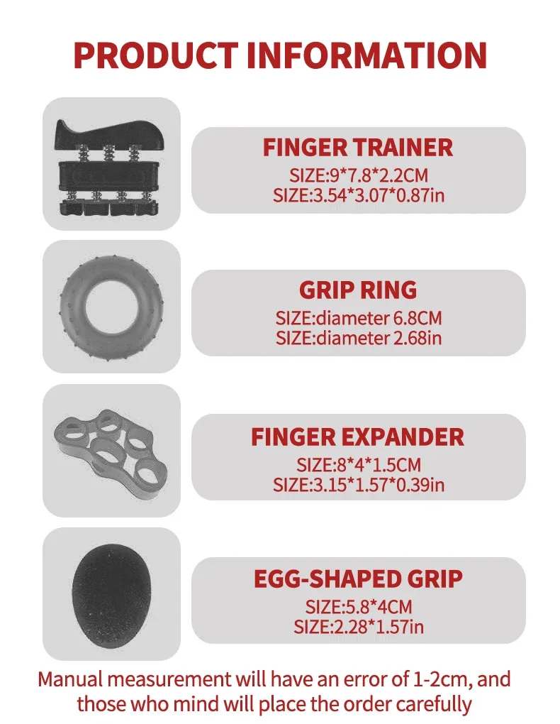 Greifer, verstellbar, R-Typ, Handgriff, Übung, zählbare Krafttraining, Stärkungszange, Feder, Finger, Kneifen, Handgelenk-Expander – Detail 3