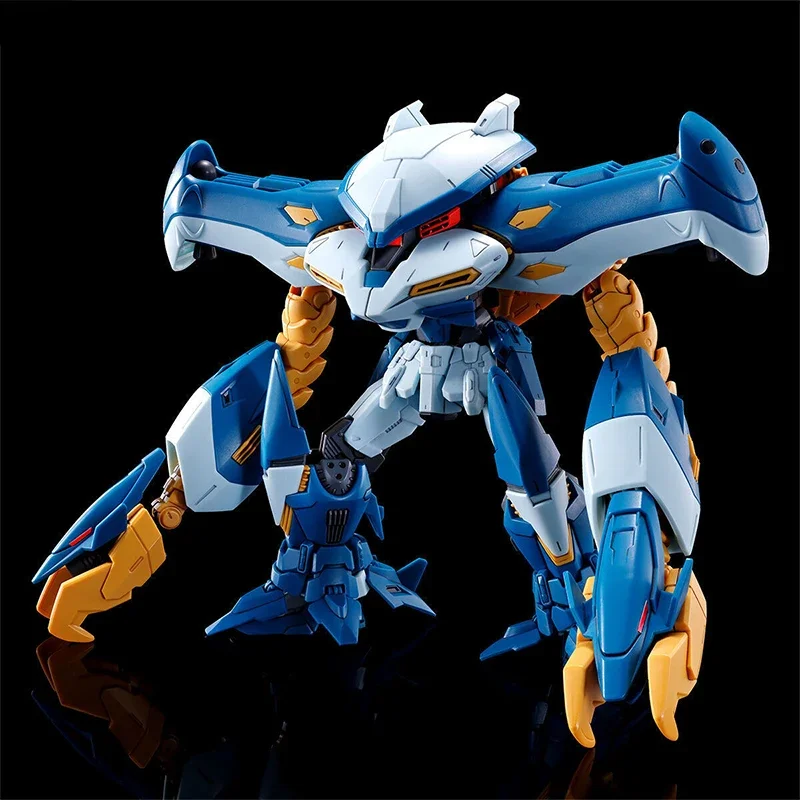 BANDAI-figura de acción de Gundam HG OZ-10VMSX-2 Burnlapius, modelo coleccionable de PVC, estatuilla Original, adorno para regalo