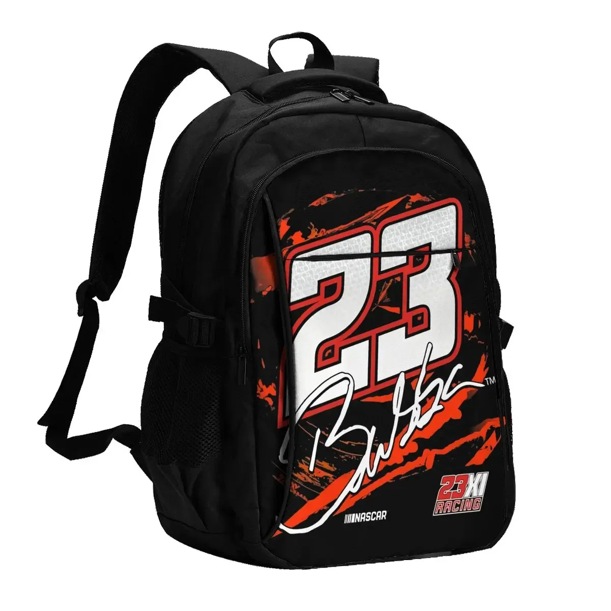 bubba-wallace-23-sac-a-dos-de-voyage-pour-ordinateur-portable-sac-a-dos-d'affaires-resistant-a-l'eau-avec-port-de-chargement-usb-sac-d'universite-pour-hommes-et-femmes