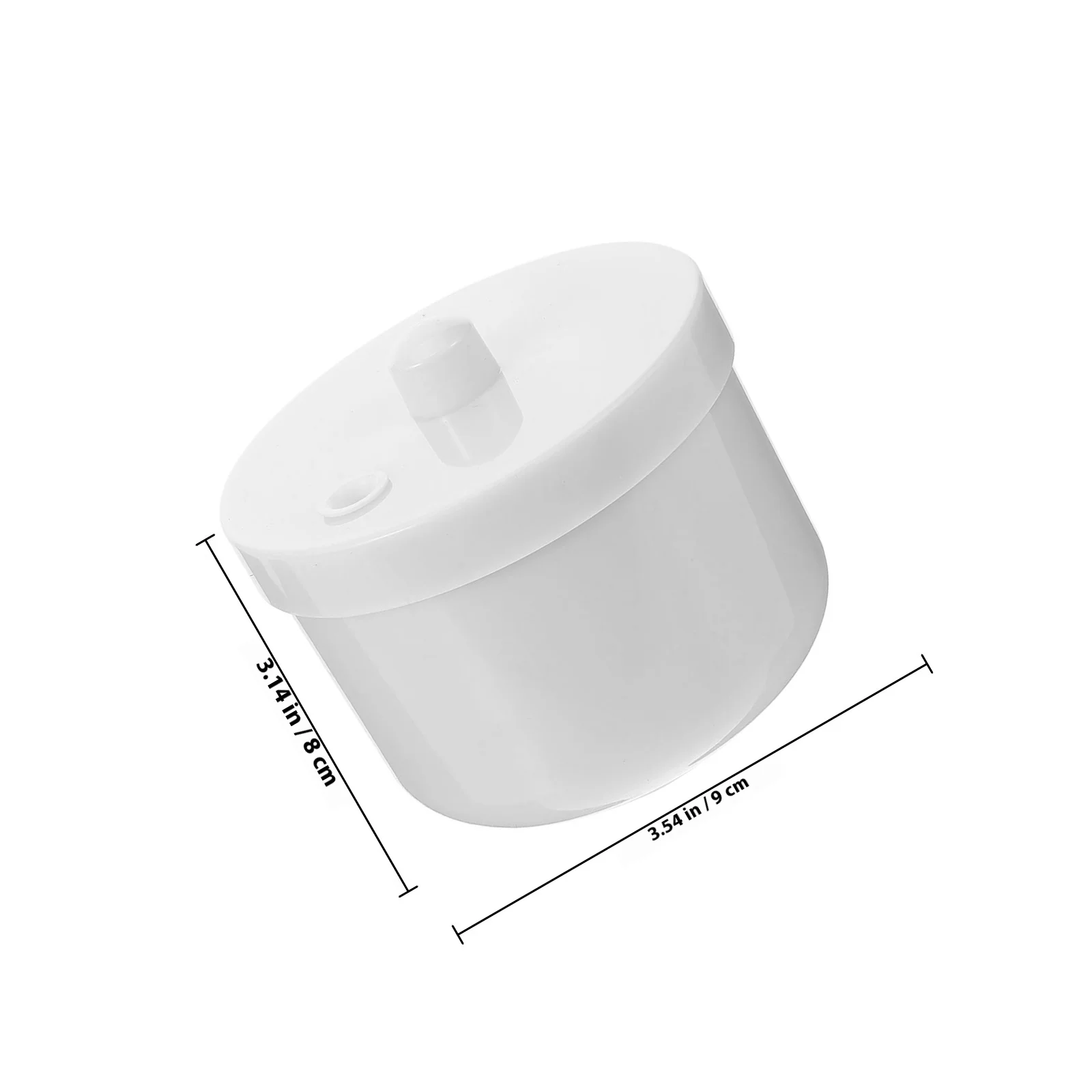 Ferramenta de manicure caixa de limpeza resistente plástico ferramenta da arte do prego bandeja mais limpa para salão de beleza uso doméstico tigela de imersão para pinças pequena