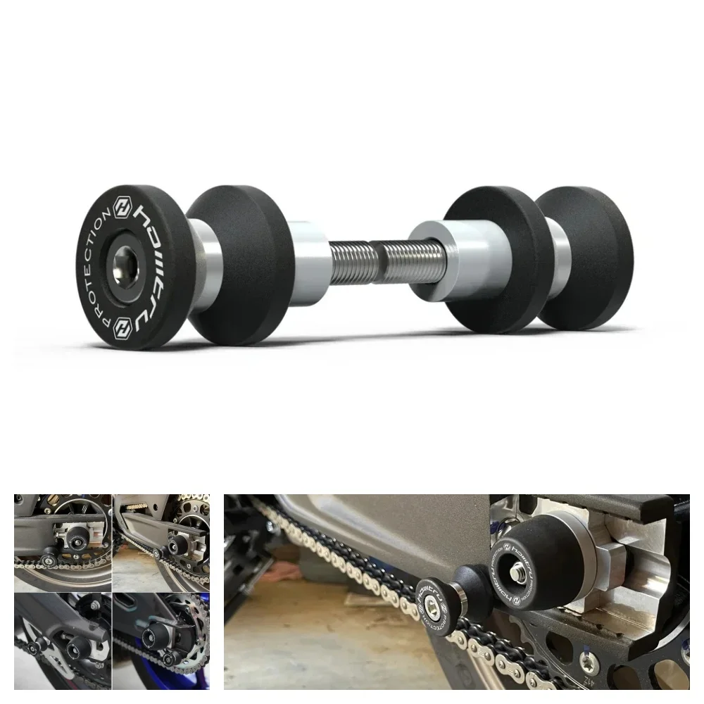 

For CFMOTO 675SR-R 675SS 675NK 2024-2025 Motorcycle Rear Wheel Rocker Moto Swing Arm Parking Swingarm Spools Slider Stands Screw