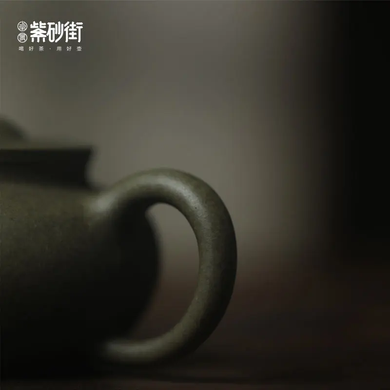 Zhuoyi purple clay teapot Yixing handmade teapot tea making household small capacity teapot tea set green section cover Green