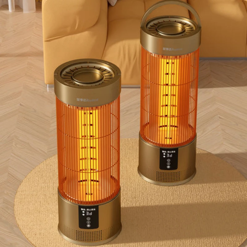 Royalstar 히터 가정용 전기 히터 전기 히터 에너지 절약 작은 태양 복고풍 새장 전기
