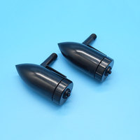 2PCS 7.4V 8.4V  Underwater Thruster External Shell 380 390 Motor Engine Housing With Waterproof Gasket for RC Fishing Bait Boat