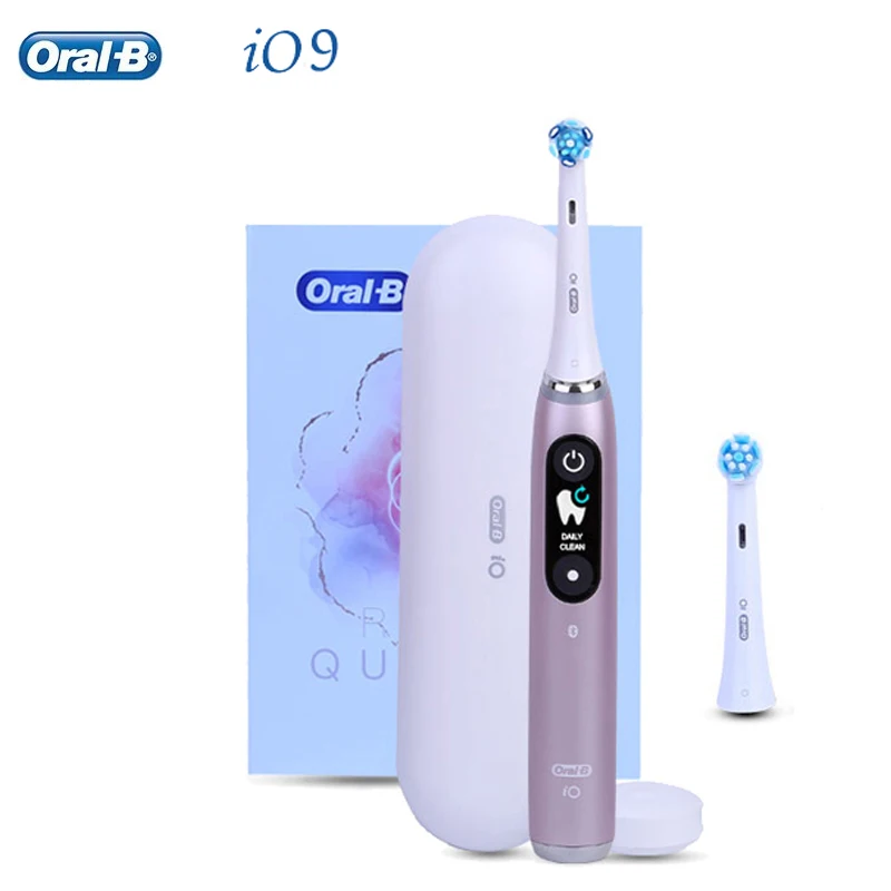 Oral B iO9 Electric Toothrbush Oral B Electric Sonic Toothbrush Adult Pro-Health Dental Precision Clean Soft Brush Rotation Type