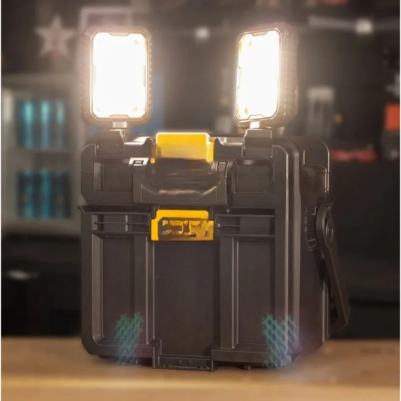 Stacking Toolbox Lithium Battery 20V Adjustable Work Light LED Light