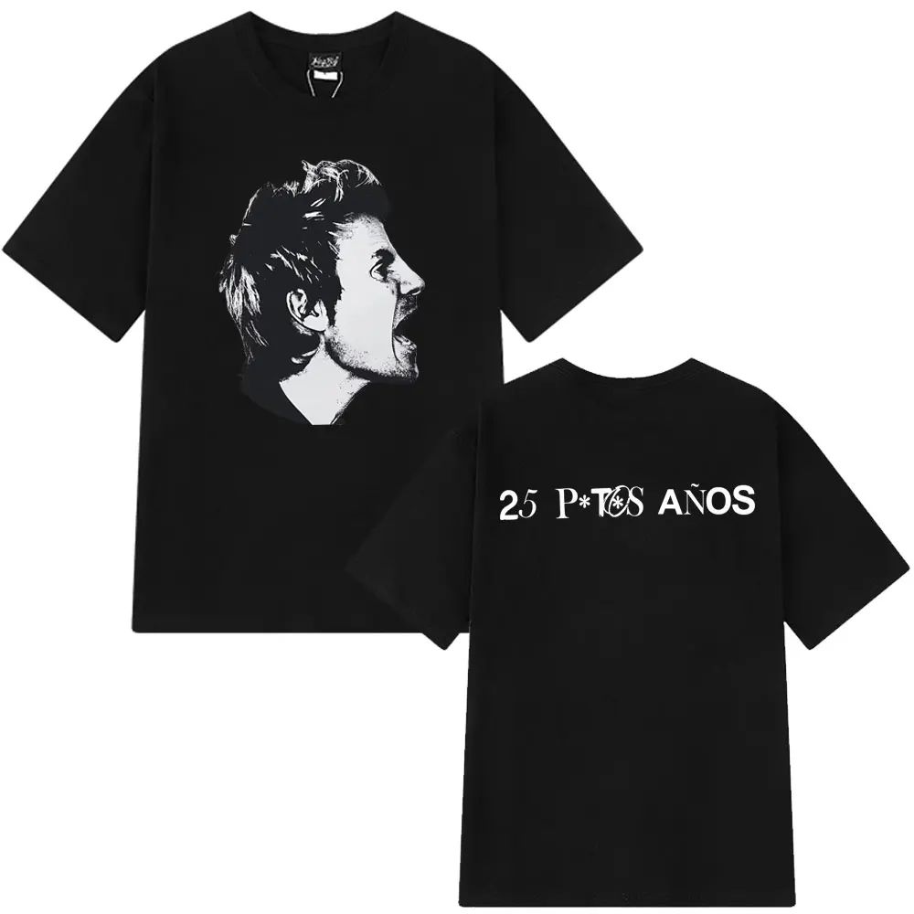 Camiseta con estampado Vintage de la gira del álbum de Dani Martin, ropa Y2k a la moda para hombres y mujeres, camisetas de manga corta, camisetas informales de algodón