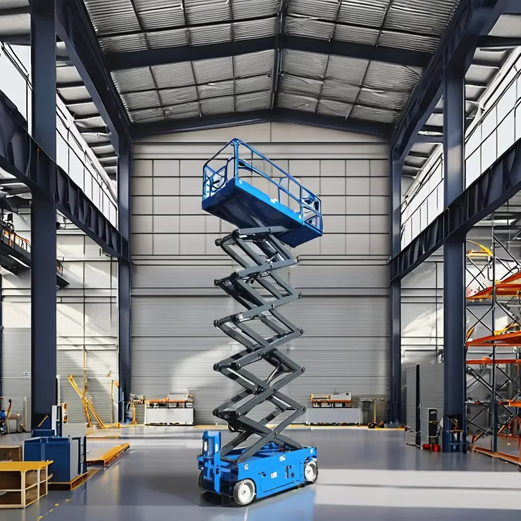 

Electric Self Propelled Scissor Lift Table 6m 8m 10m 12m 14m Aerial Work Platform Mobile Scissor Lift Tables With CE ISO