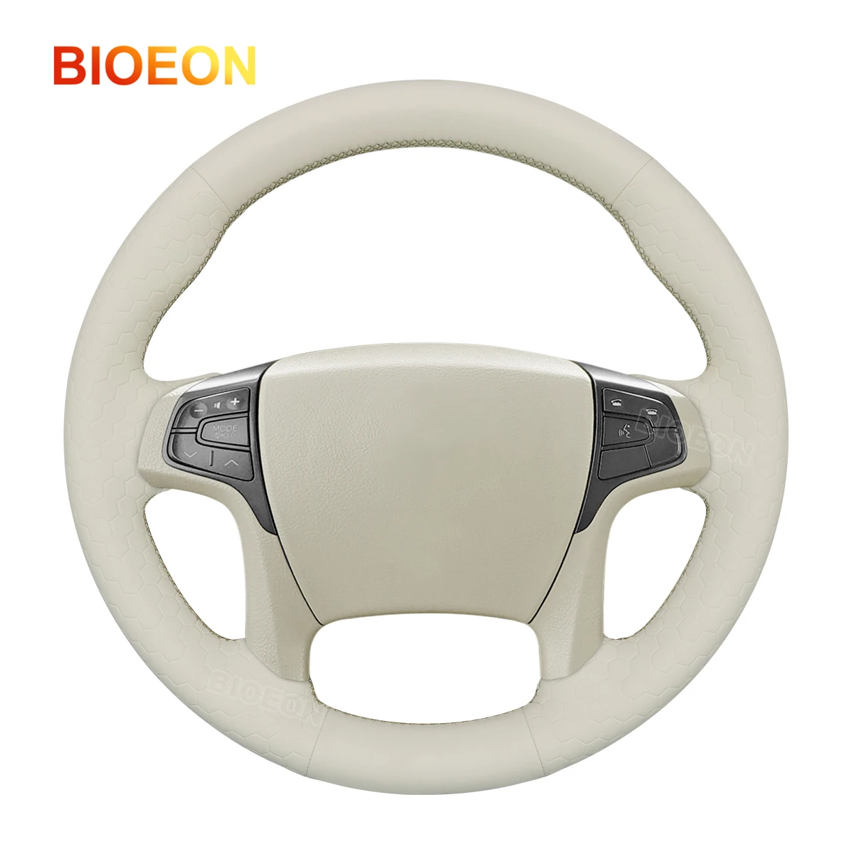 

Bioeon Beige Artificial Leather Steering Wheel Cover for Toyota Sienna 2011-2014