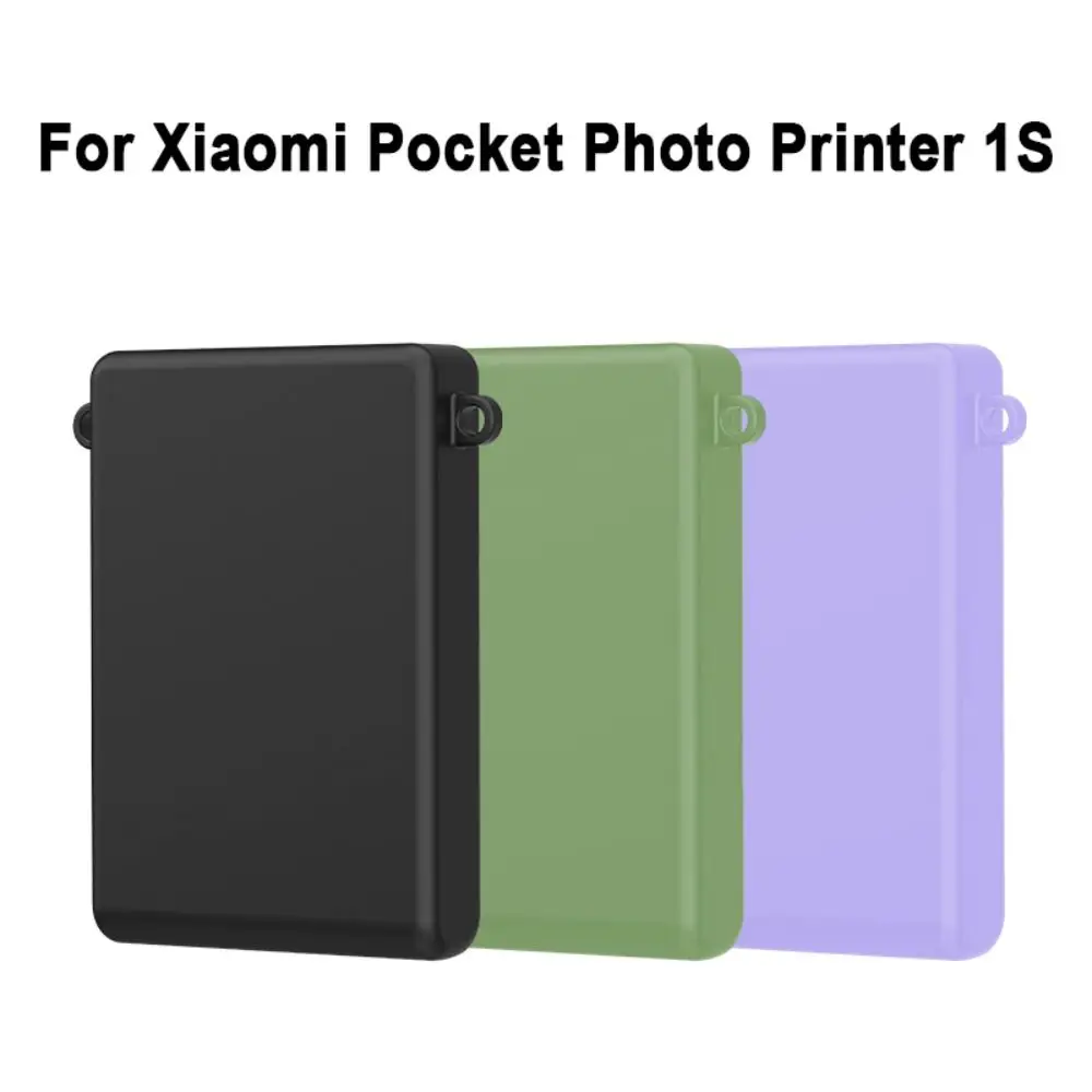 New Silicone. Protective Cover Anti-Scratch Shell Case Cover Dust-Proof Shockproof Protector for Xiaomi Pocket Photo Printer 1S